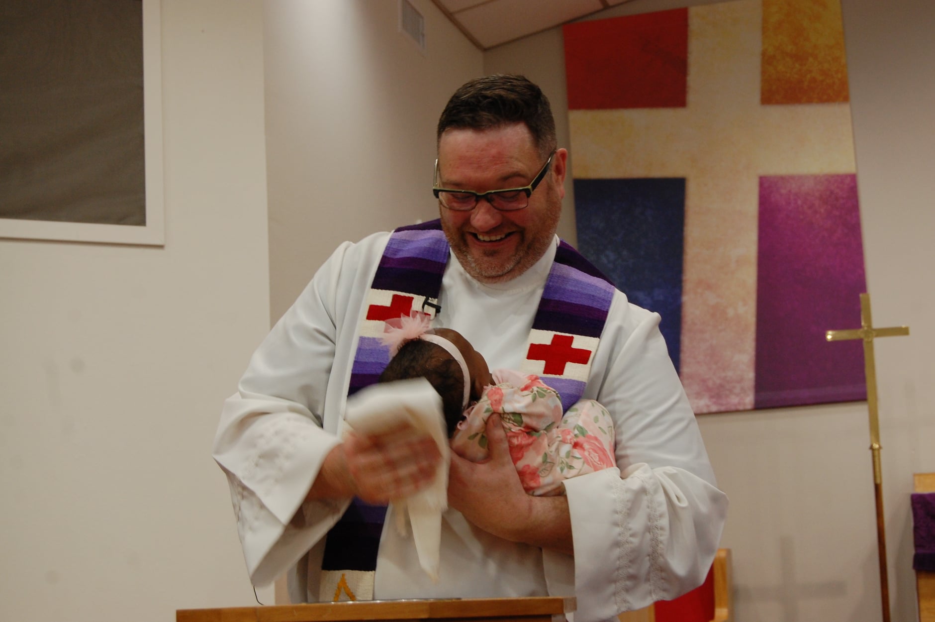 CELEBRATING AT ST. JOHN IN ATHENS!