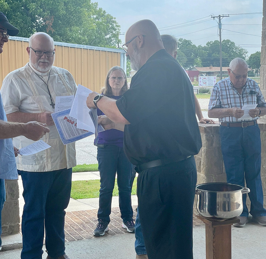 Celebrating at St. Peter in Bowie